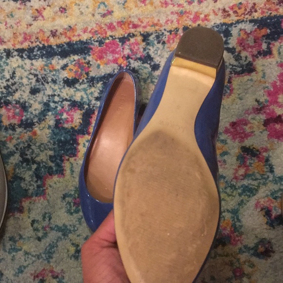 J Crew blue flats size 8 - Picture 4 of 4
